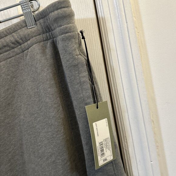 NWT Goodfellow & Co Men’s Big & Tall Knit Shorts Size 5XL, Light Gray - Picture 11 of 16